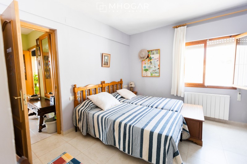 Calpe-Casa hermosa con vistas al mar y Peñón de Ifach a la venta